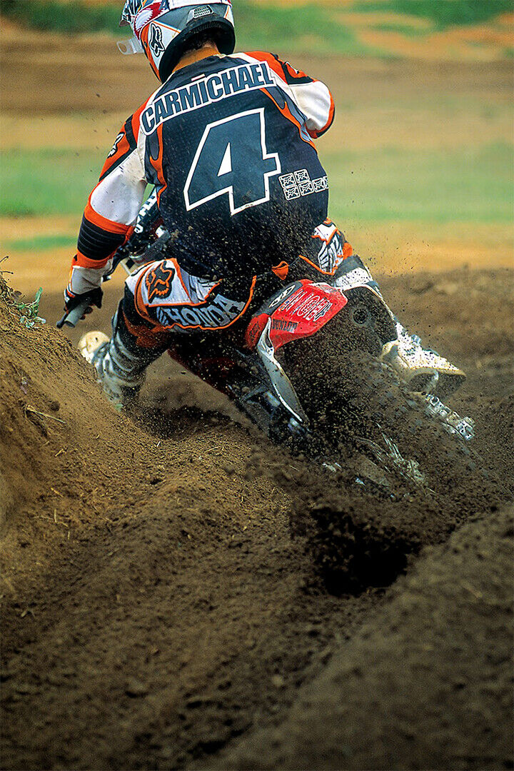 Ricky Carmichael Dirt Motorcycles Driver Star Poster Wall Art Print Home Wall Decor - xonomax