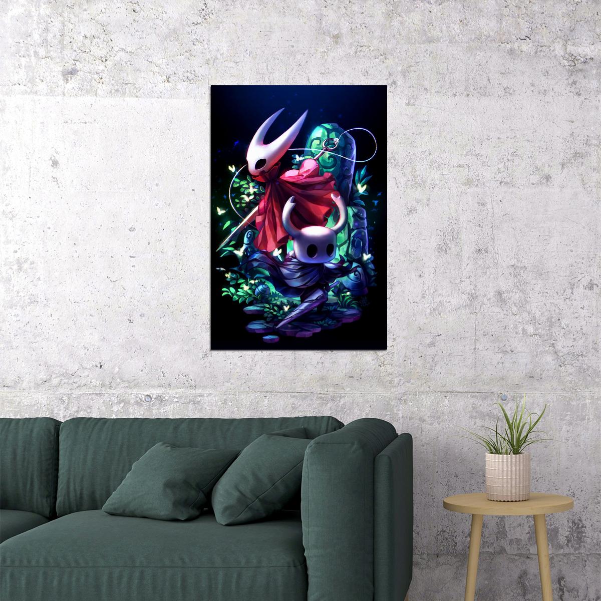 Hollow Knight The Game Adventure Action Poster Wall Art Print Home Wall Decor