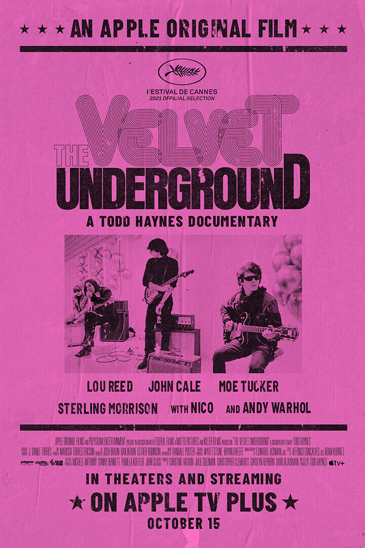 The Velvet Underground Documentary Music Poster Wall Art Print Home Wall Decor