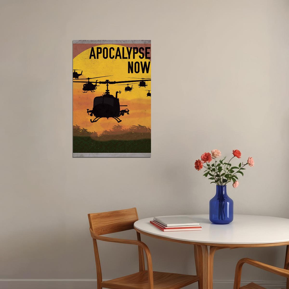 Apocalypse Now Classic Movie Cover Drama Mystery Poster Wall Art Print Home Wall Decor - xonomax