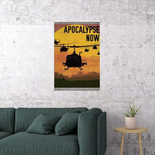 Apocalypse Now Classic Movie Cover Drama Mystery Poster Wall Art Print Home Wall Decor - xonomax