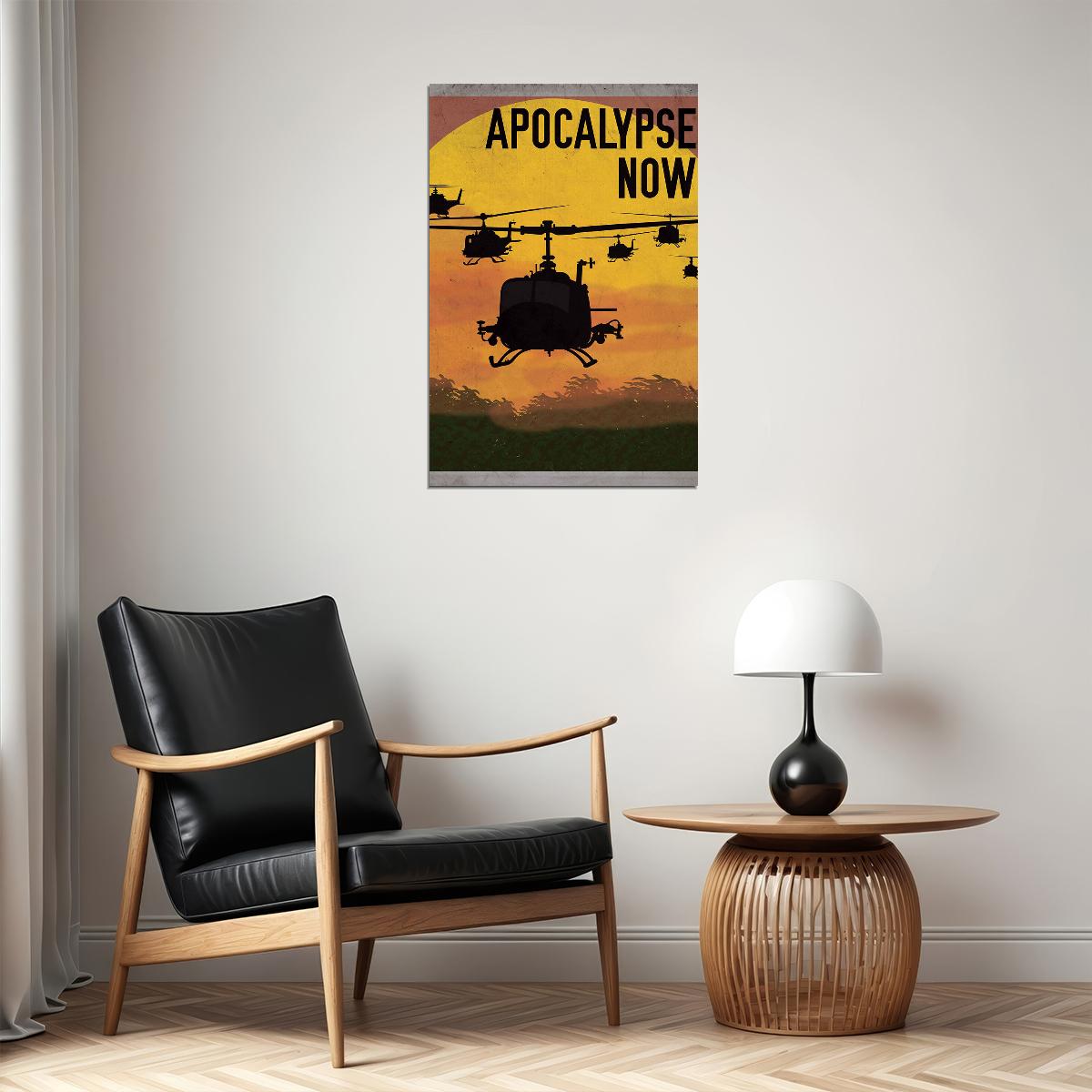 Apocalypse Now Classic Movie Cover Drama Mystery Poster Wall Art Print Home Wall Decor - xonomax