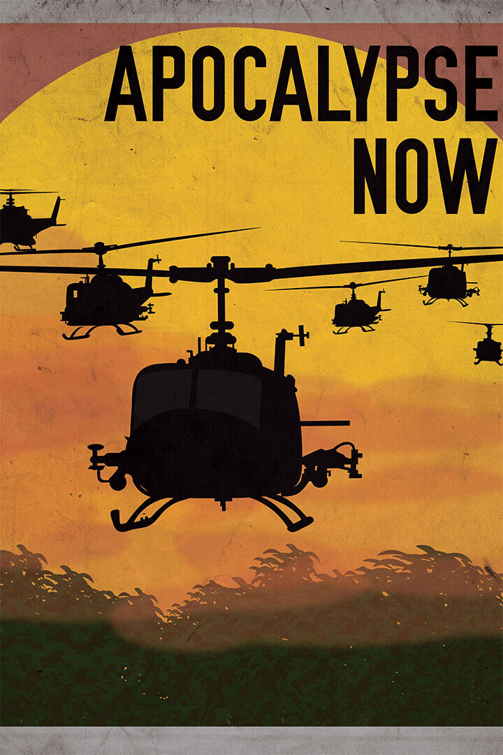 Apocalypse Now Classic Movie Cover Drama Mystery Poster Wall Art Print Home Wall Decor - xonomax