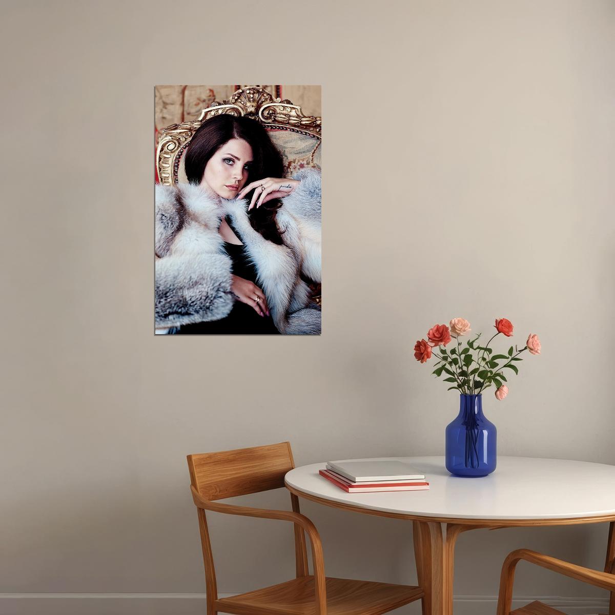Singer Lana Del Rey Hd Music Beautiful Artist Poster Wall Art Print Home Wall Decor - xonomax
