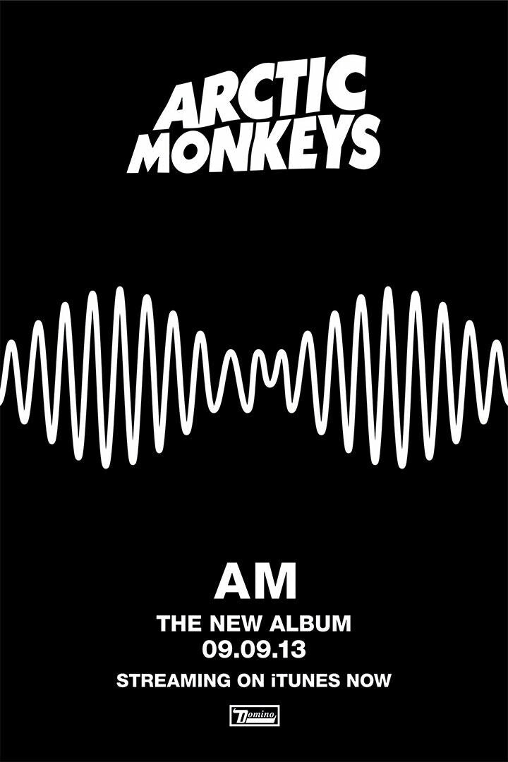 Arctic Monkeys Am Music Album 2013 Uk Tour Alex Turner Poster Wall Art Print Home Wall Decor - xonomax