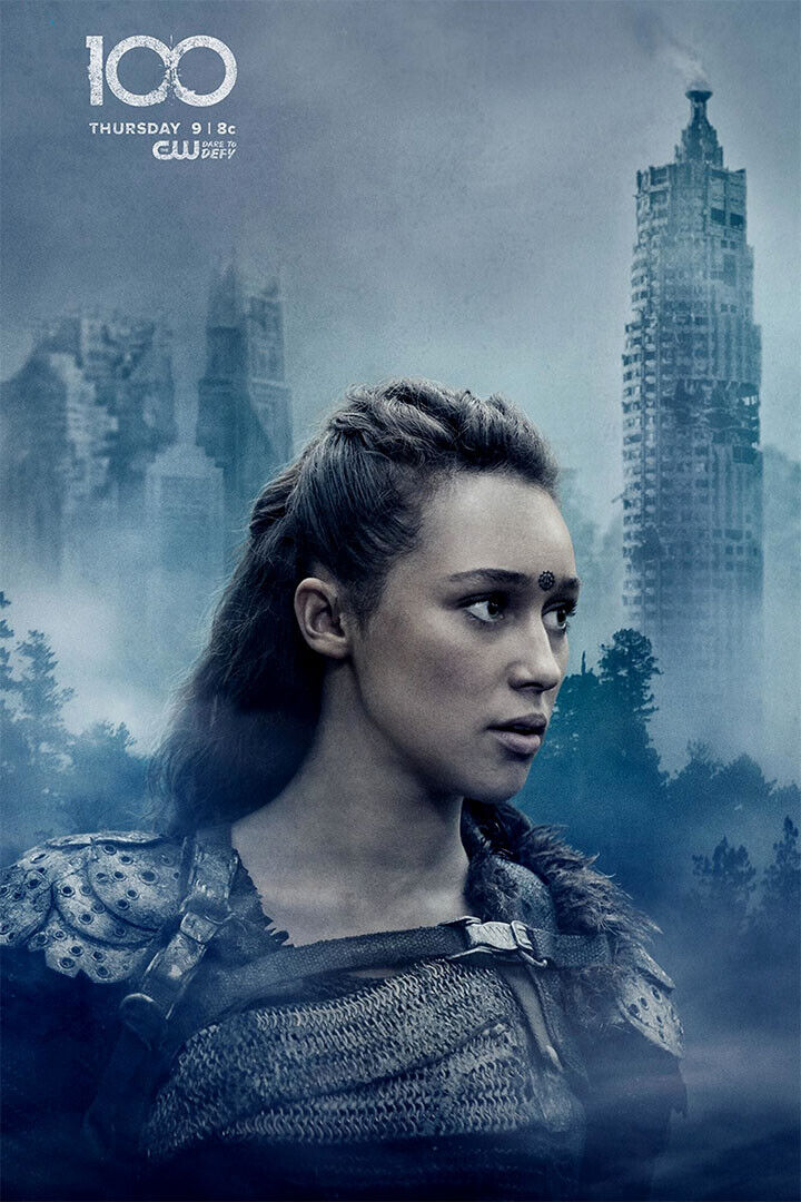 The 100 Movie Commander Lexa Horror Drama Action Poster Wall Art Print Home Wall Decor - xonomax