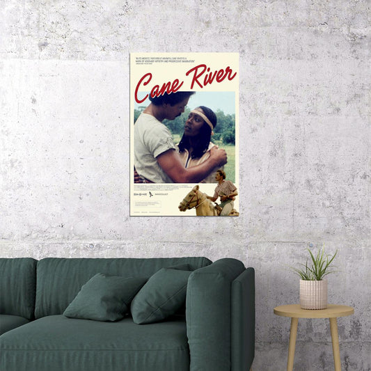Cane River Movie 1982 Drama Romantik Poster Wall Art Print Home Wall Decor - xonomax