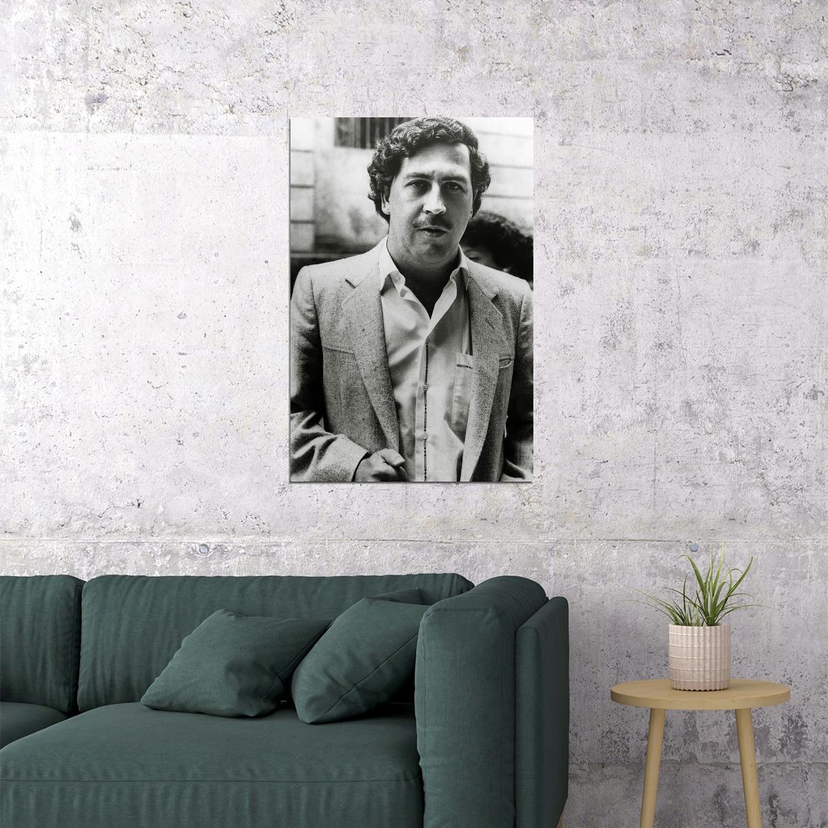 Pablo Escobar Great Character Legend Poster Wall Art Print Home Wall Decor - xonomax