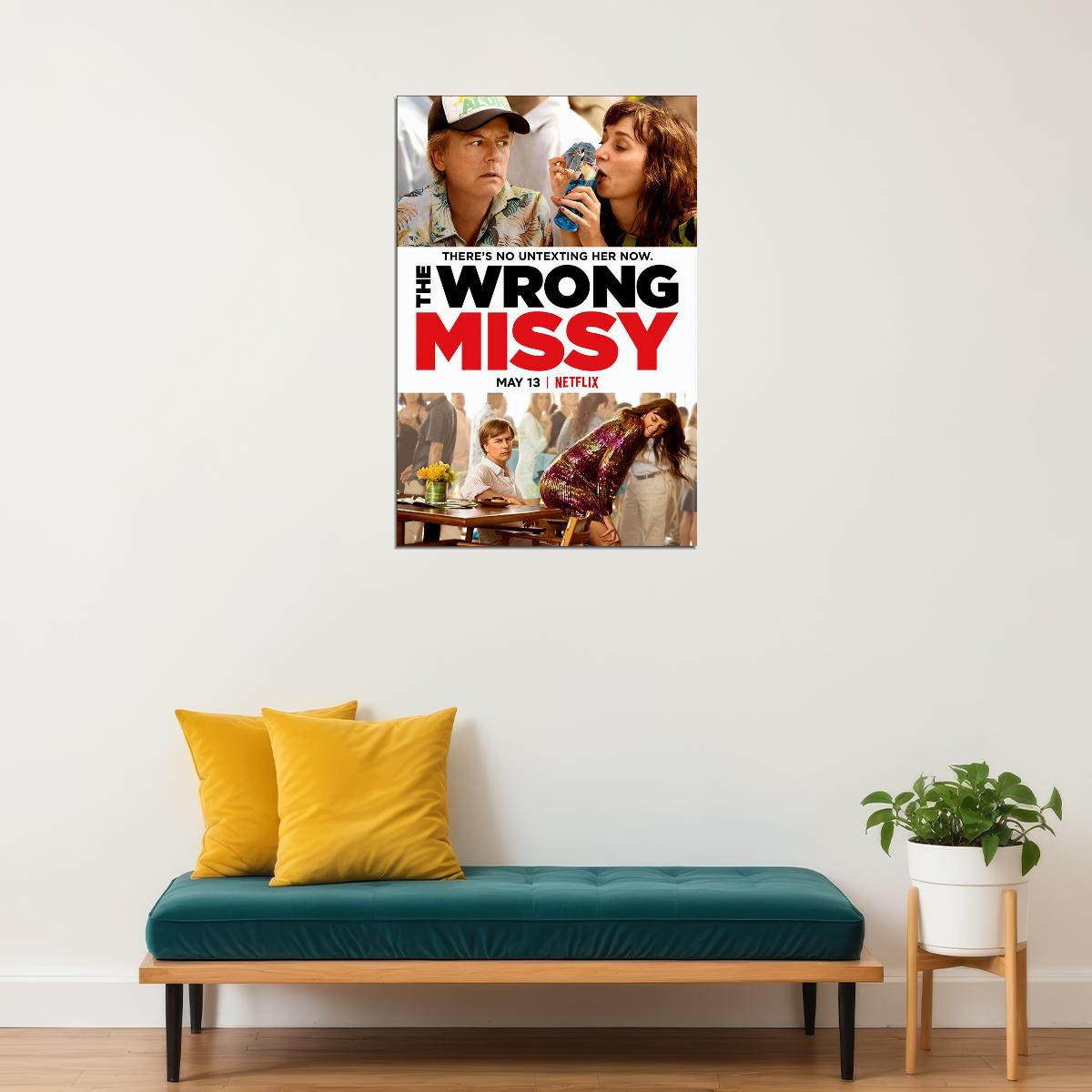The Wrong Missy Tv Movie 2020 Comedy Romantic Poster Wall Art Print Home Wall Decor - xonomax