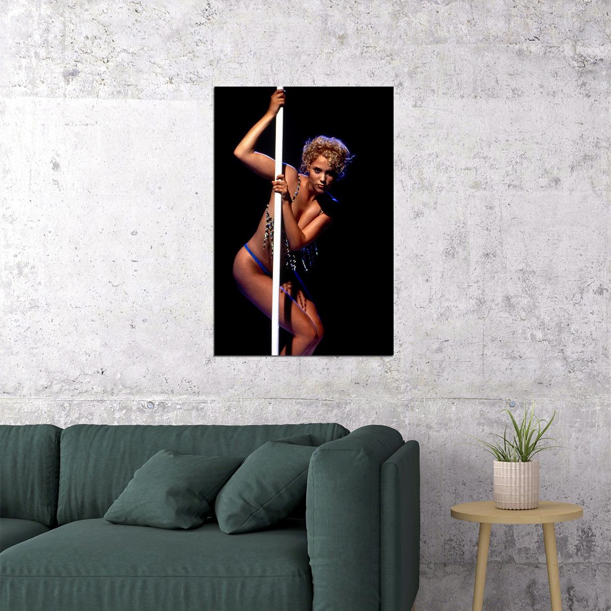Elizabeth Berkley In Showgirl Actor Poster Wall Art Print Home Wall Decor - xonomax