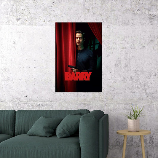 Barry Movie Actino Comdey Crime Adventure Poster Wall Art Print Home Wall Decor - xonomax