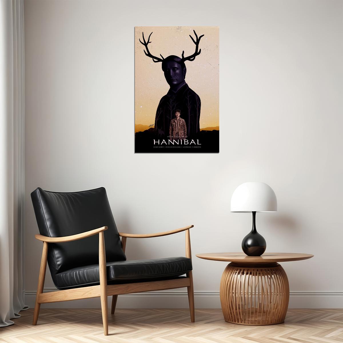 Hannibal Movie Crime Thriller Horror Poster Wall Art Print Home Wall Decor