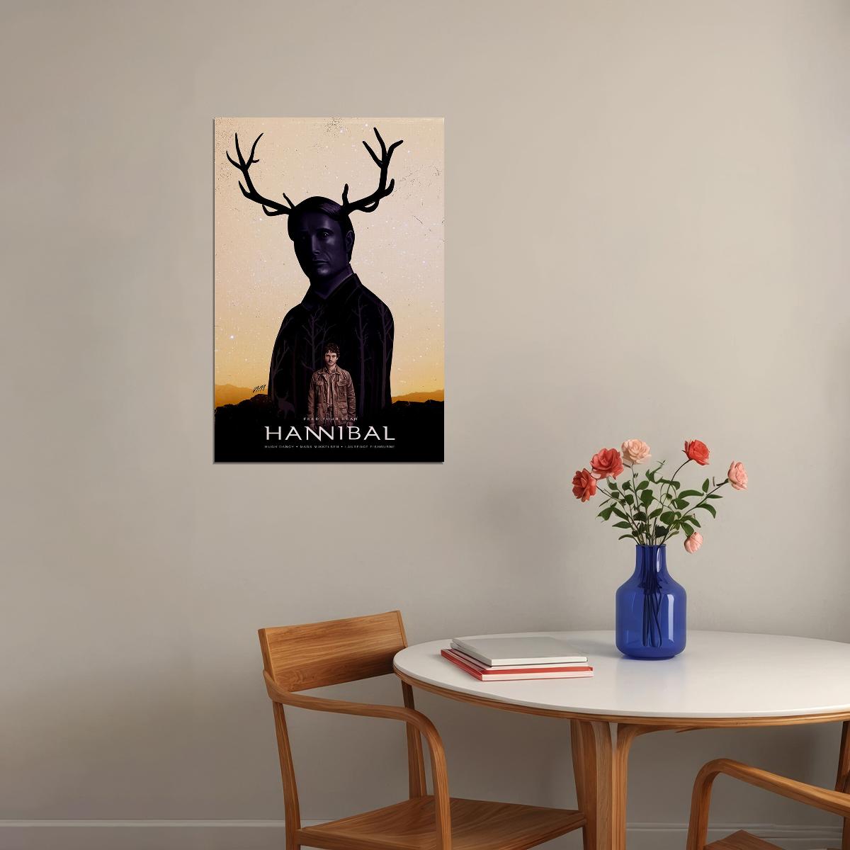 Hannibal Movie Crime Thriller Horror Poster Wall Art Print Home Wall Decor