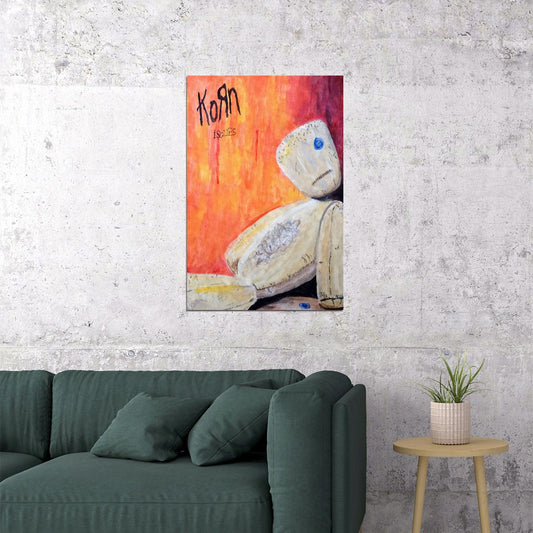 Korn Overstuffed Music Band Poster Wall Art Print Home Wall Decor - xonomax