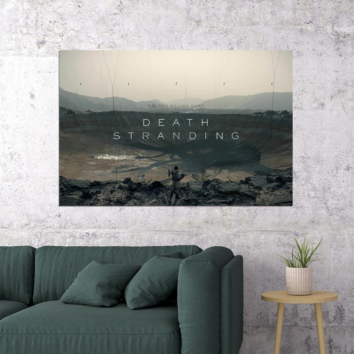 Death Stranding Kojima Productions Game Poster Wall Art Print Home Wall Decor