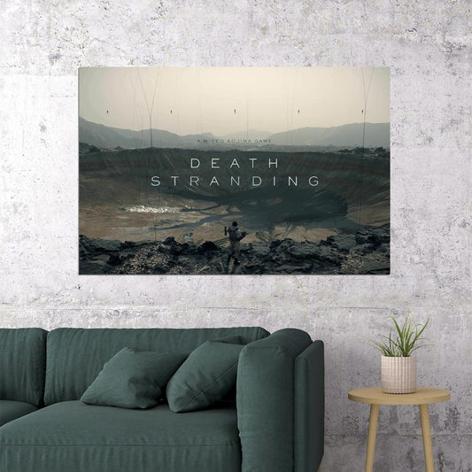 Death Stranding Kojima Productions Game Poster Wall Art Print Home Wall Decor - xonomax
