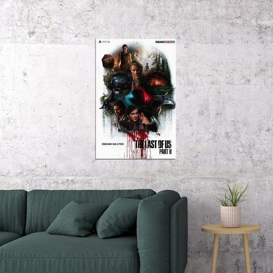 The Last Of Us 2 Part Ii Zombie Survival Game Poster Wall Art Print Home Wall Decor - xonomax