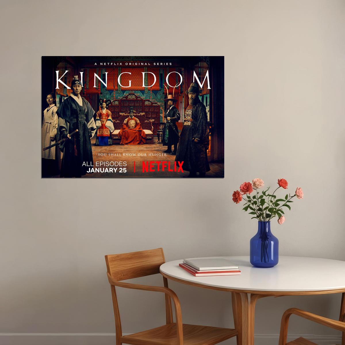 Kingdom Fight Zombie Korean Tv Movie Action Poster Wall Art Print Home Wall Decor