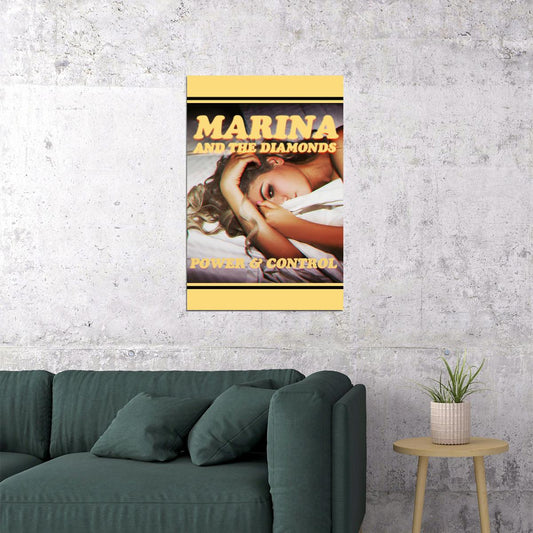 Marina And The Diamonds Singer Lambrini Diamandis Poster Wall Art Print Home Wall Decor - xonomax