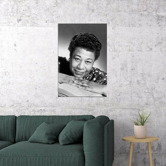Ella Fitzgerald Jazz Musician Poster Wall Art Print Home Wall Decor - xonomax