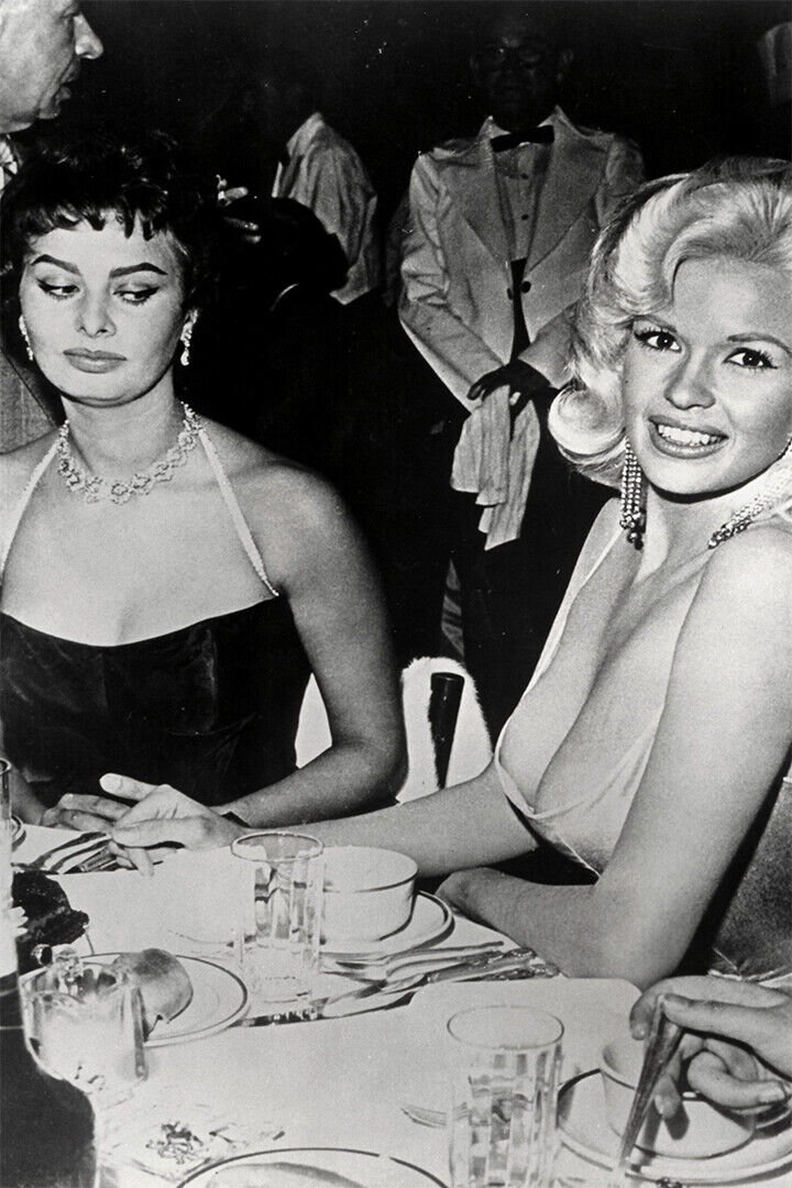 Sophia Loren Jayne Mansfield Parsons Actors Poster Wall Art Print Home Wall Decor - xonomax