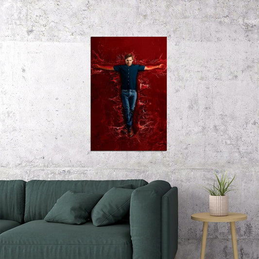 Dexter Action Thriller Movie Poster Wall Art Print Home Wall Decor - xonomax