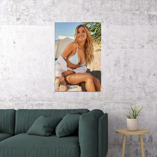 Sydney Sweeney Celebrity American Cinema Beauty Woman Poster Wall Art Print Home Wall Decor - xonomax