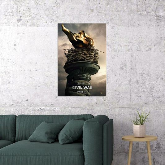 Civil War Action Drama Movie Cinema Poster Wall Art Print Home Wall Decor - xonomax
