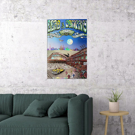 Dead And Company New York 2019 Grateful Dead Music Poster Wall Art Print Home Wall Decor - xonomax