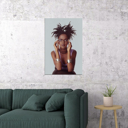 Lauryn Hill American Musician Producer Actress Poster Wall Art Print Home Wall Decor - xonomax