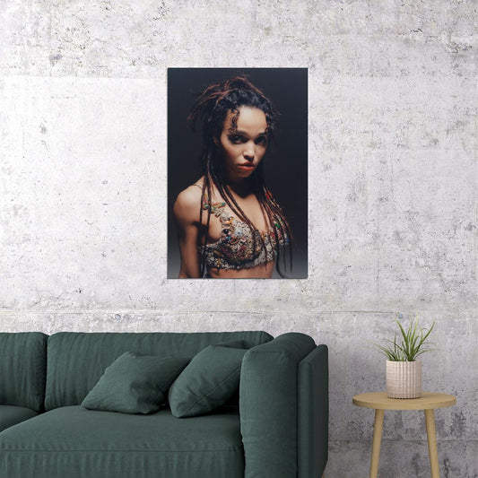 Fka Twigs Brisith Songwriter Producer And Dancer Poster Wall Art Print Home Wall Decor - xonomax