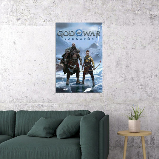 God Of War 4 Video Gaming Action Adventure Poster Wall Art Print Home Wall Decor - xonomax
