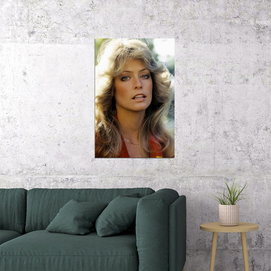 Farrah Fawcett Celebrity Theater Actor Model Poster Wall Art Print Home Wall Decor - xonomax