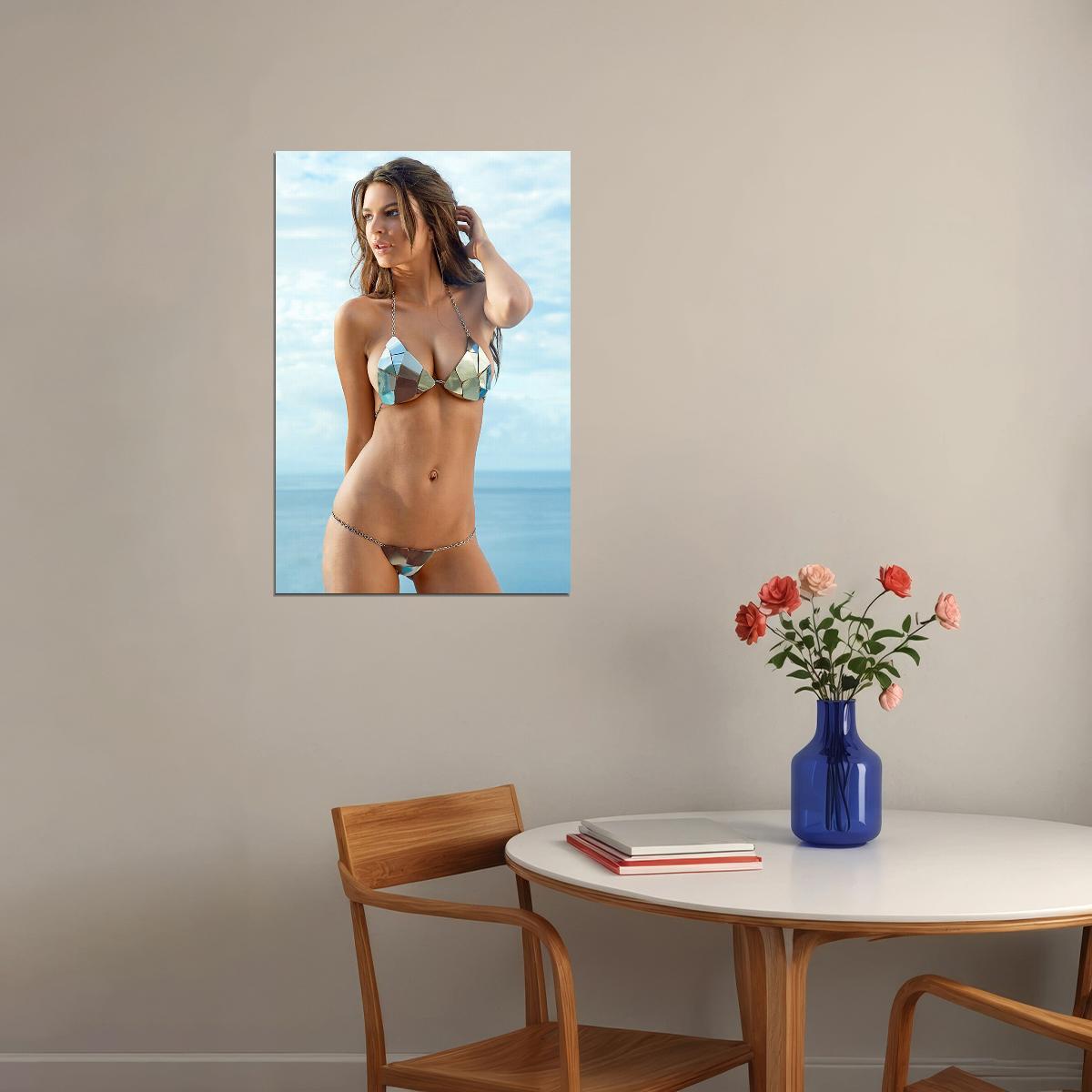 Emily Ratajkowski Cinema Actress Model Artist Poster Wall Art Print Home Wall Decor - xonomax