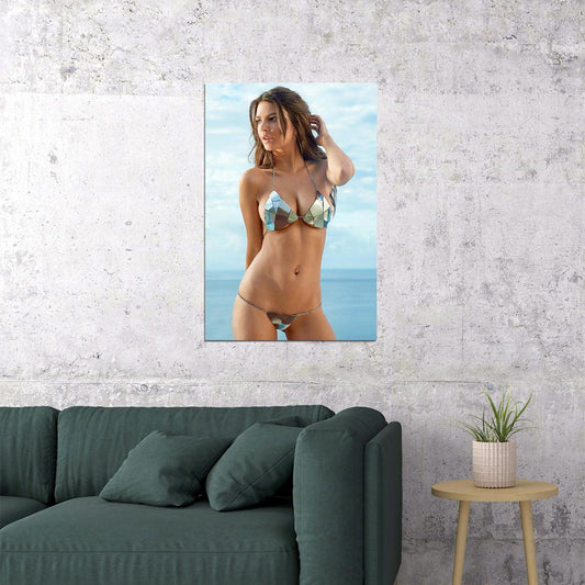 Emily Ratajkowski Cinema Actress Model Artist Poster Wall Art Print Home Wall Decor - xonomax