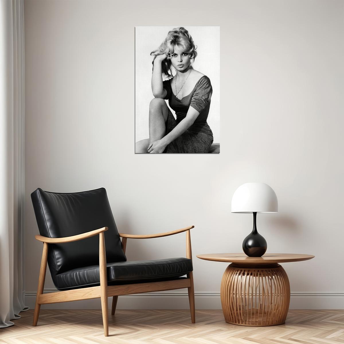 Brigitte Bardot Celebrity Movie Actress Star Poster Wall Art Print Home Wall Decor - xonomax