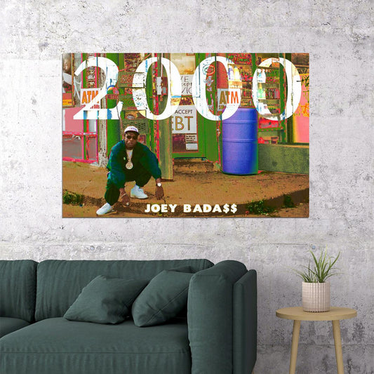 Joey Badass 2000 Studio Album Poster Wall Art Print Home Wall Decor - xonomax