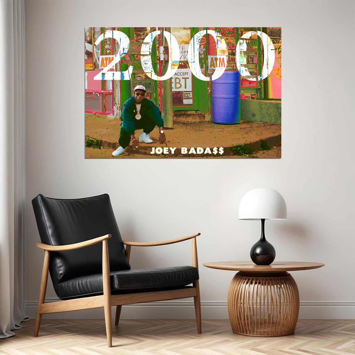Joey Badass 2000 Studio Album Poster Wall Art Print Home Wall Decor