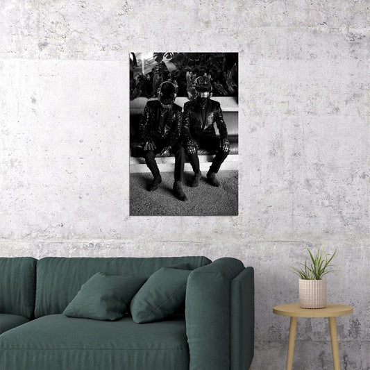 Daft Punk Music Star Music Duo Musician Poster Wall Art Print Home Wall Decor - xonomax