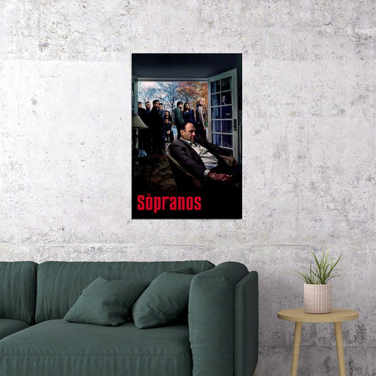 Sopranos Movie Tv Show Drama Crime Poster Wall Art Print Home Wall Decor - xonomax