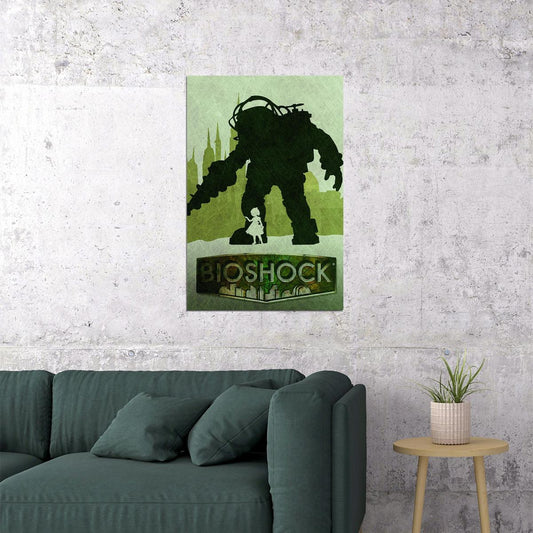 Bioshock Rpg Video Game Adventure Poster Wall Art Print Home Wall Decor - xonomax