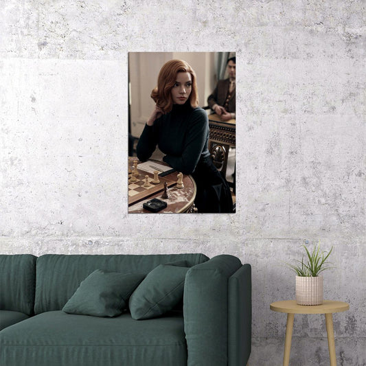 The Queen's Gambit Movie Drama Action Poster Wall Art Print Home Wall Decor - xonomax