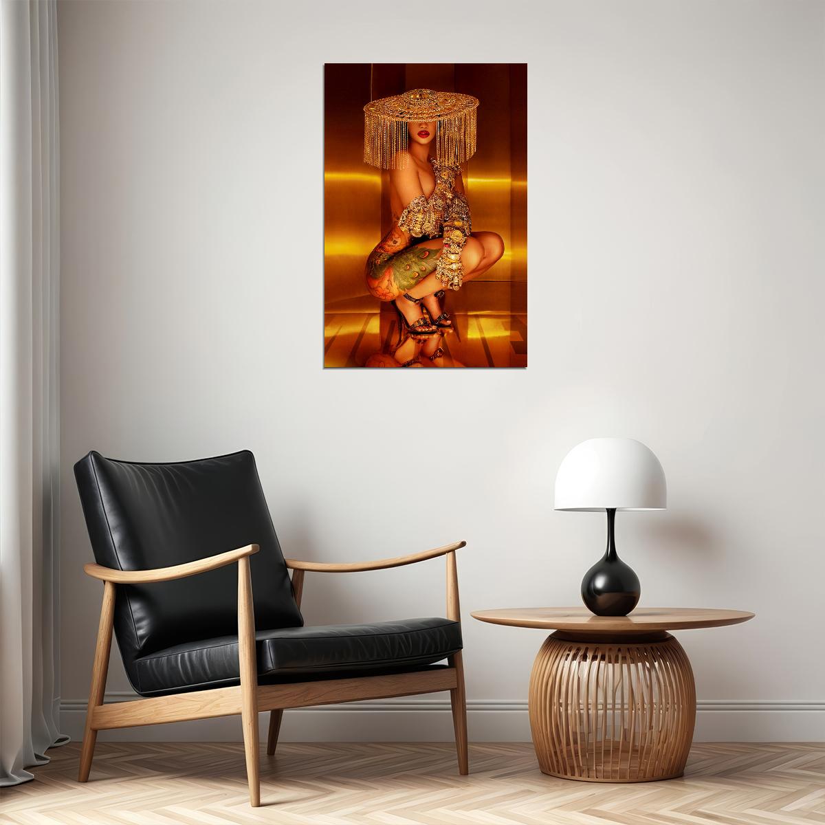 Cardi B Money Hot 2018 Rap Music Cover Sexy Singer Poster Wall Art Print Home Wall Decor - xonomax