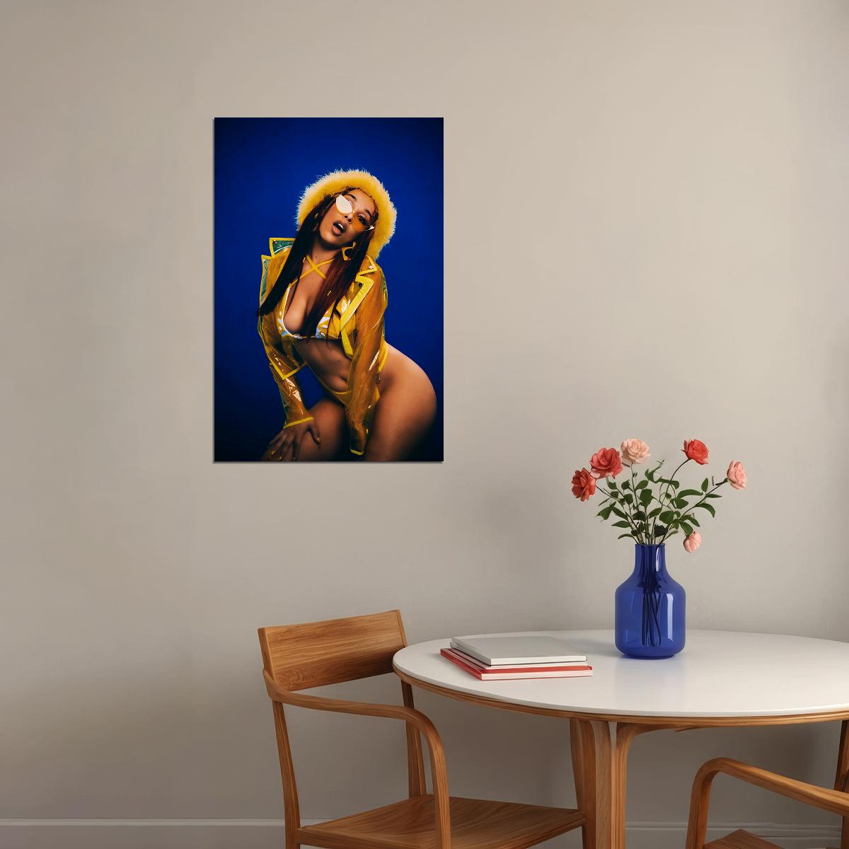 Doja Cat Hip Hop Rap Sexy Singer Star Producer Poster Wall Art Print Home Wall Decor - xonomax