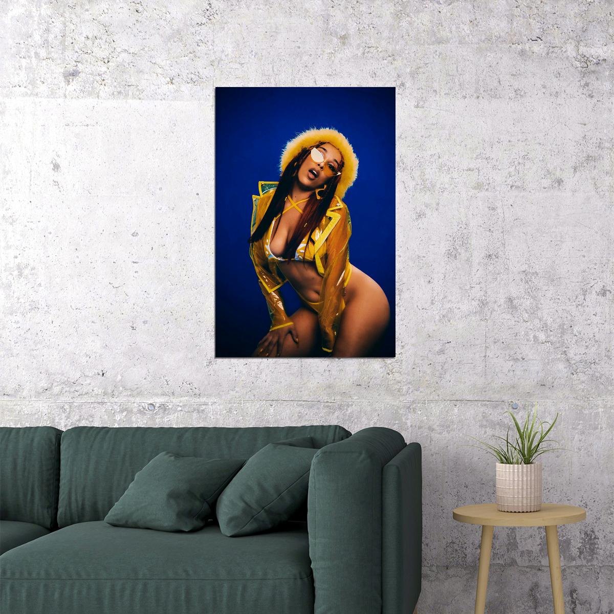 Doja Cat Hip Hop Rap Sexy Singer Star Producer Poster Wall Art Print Home Wall Decor - xonomax