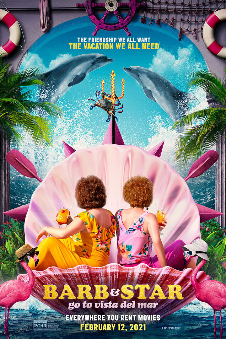Barb And Star Go To Vista Del Mar Movie 2020 Comedy Poster Wall Art Print Home Wall Decor - xonomax