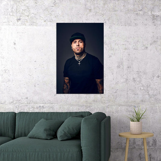 Nicky Jam Music Singer Star Songwriter Poster Wall Art Print Home Wall Decor - xonomax