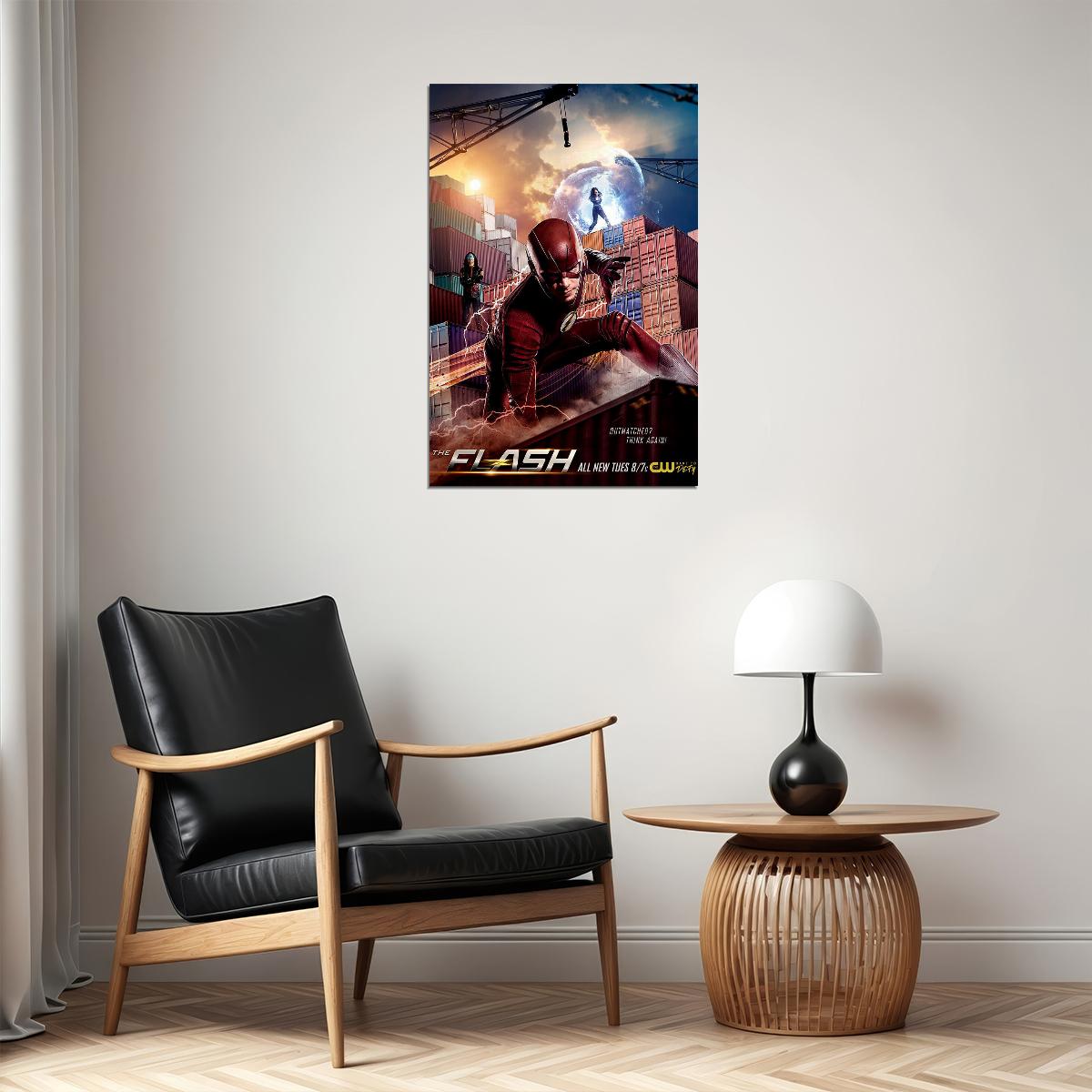 The Flash Season 4 2 Tv Series Shows Superhero Drama Poster Wall Art Print Home Wall Decor - xonomax