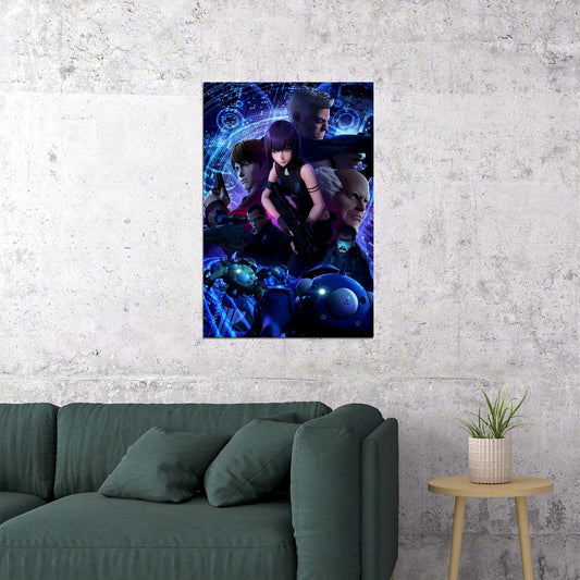 Ghost In The Shell Movie Sac 2045 Animation Action Poster Wall Art Print Home Wall Decor - xonomax