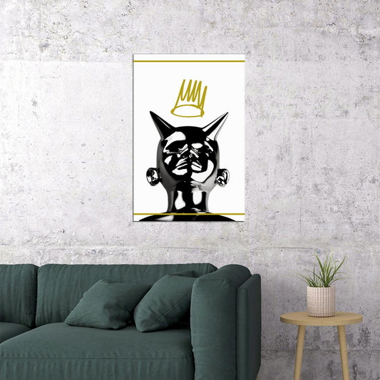 J Cole Born Sinner Music Album Cover Poster Wall Art Print Home Wall Decor - xonomax